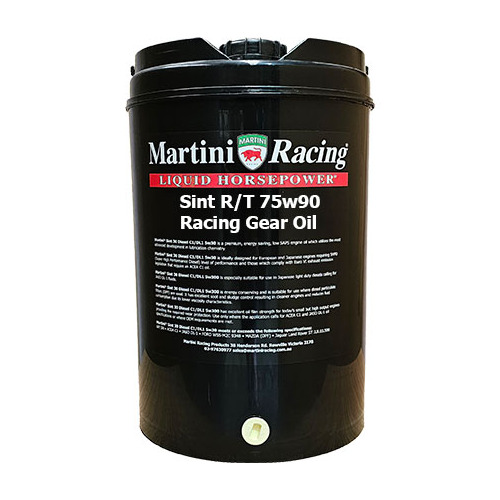 Martini Sint R/T 75w90 Racing Gear Oil GL5 20lt Full Synthetic